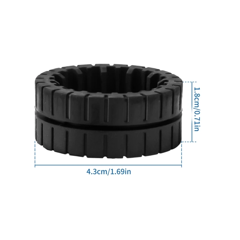 ล้อยางสำหรับ iRobotBraava Jet เครื่องดูดฝุ่นลื่นเปลี่ยน การยึดเกาะที่ดี Easy ASSEMBLY ทนทาน