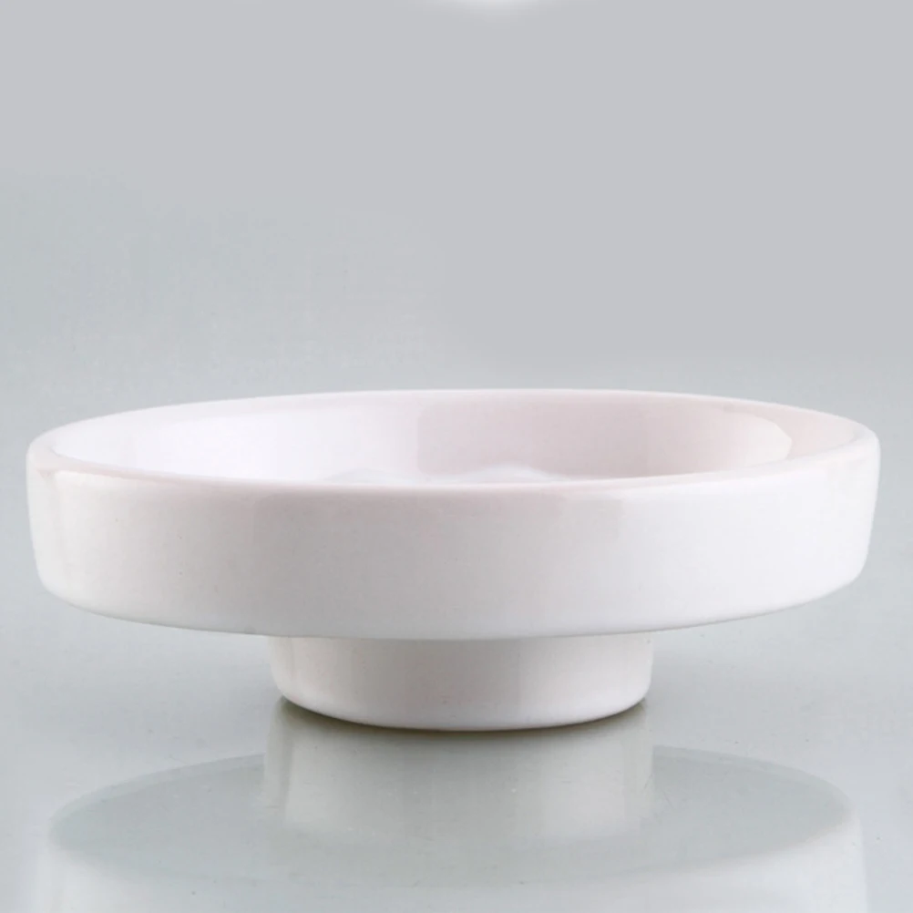 

Wall Mounted Ceramic Soap Holder Oval Copper Soap Dish Brushed Texture Space Saving Bathroom Accessories for Home Hotel