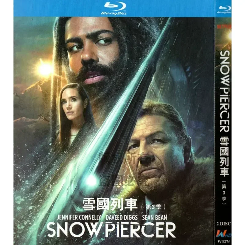 

American Action Sci-Fi TV Series Snowpiercer Season 3 1080p HD BD Blu-ray 2 Disc