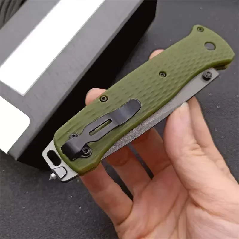 

537 Bailout BM нож карманные ножи для самообороны открытый EDC выживания флиппер складной нож кемпинг охотничий инструмент нейлоновая ручка подарок