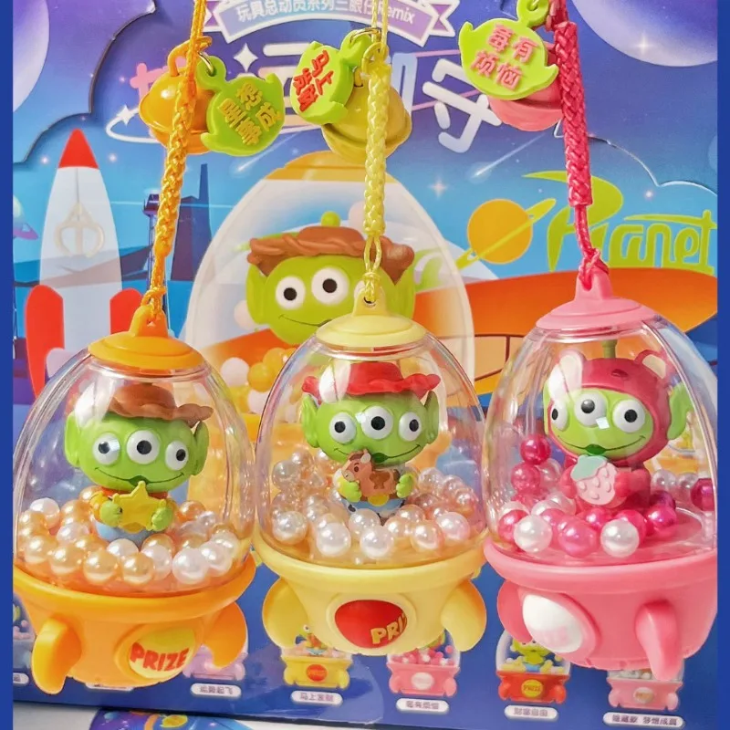 Disney Genuine Shipping Guardian Alien Blind Box Pendant Kawaii Cartoon Accessories Decorative Doll Anime Peripheral Couple Gift