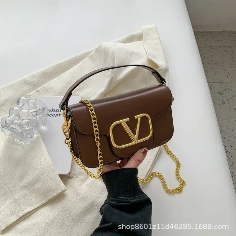 2025 صيف حار! حقيبة نسائية عصرية صغيرة مربعة تحت الإبط - نسيج رائع + تصميم ماسنجر محمول - عصري