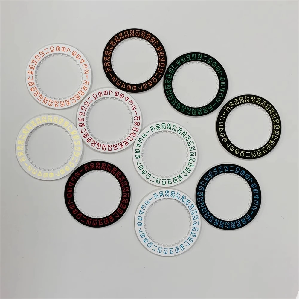 Datums zifferblatt geeignet für nh35 Uhrwerk Kunststoff