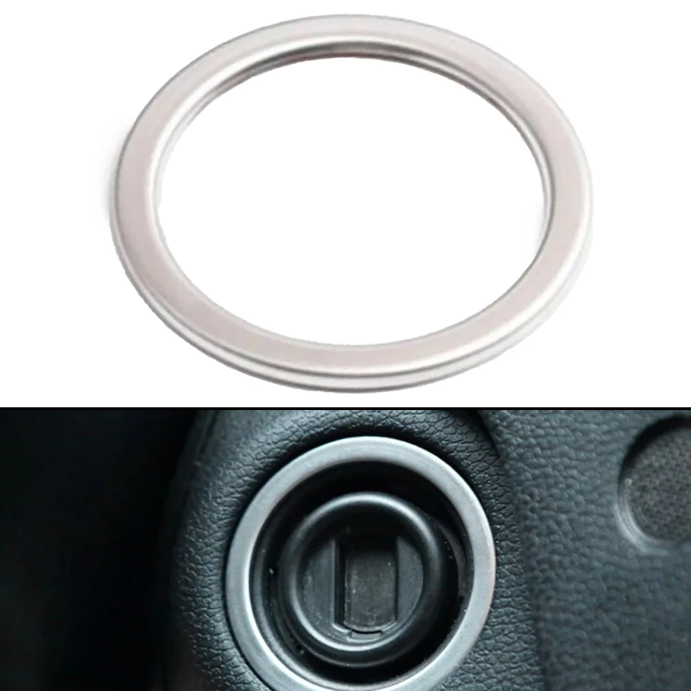 Нержавеющая сталь автомобильный ключ зажигания, круглая накладка, кольцевая рамка для Mercedes W204 W212 C218 X204, автоаксессуары Нержавеющая сталь автомобильный ключ зажигания, круглая накладка, кольцевая рамка для Mercedes W204 W212 C218 X204, автоаксессуары