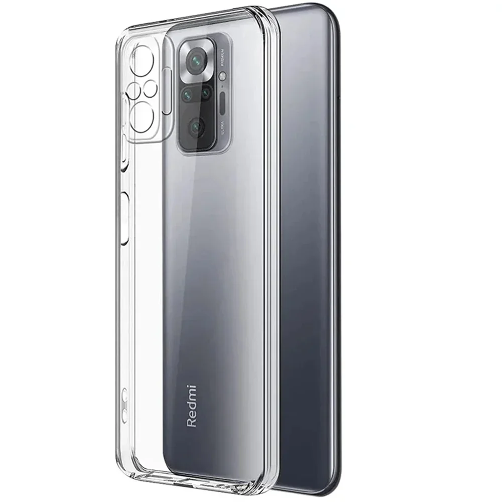 Voor Redmi Note 10S Note 10 4G 5G Cover Camera Bescherming Ultra Dunne Siliconen Case Voor Xiaomi Redmi Note 10 Pro Clear Soft Case