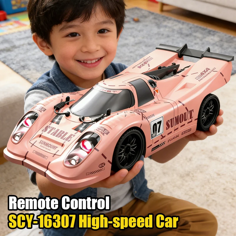 

SCY 16307 High Speed 4WD Carbon Brush Drift Light Competitive Remote Control Car Sports Car Model Children's Toy Racing Gift