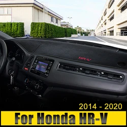 For Honda HR-V HRV HR V 2014 2015 2016 2017 2018 2019 2020 Car Dashboard Cover Avoid Light Pad Instrument Panel Mat Case Carpets