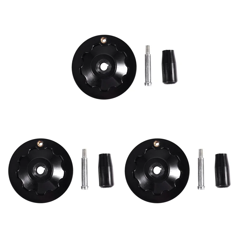 

3X Handwheel With Rotating Handle, 10 X 80 Mm-[A04I]