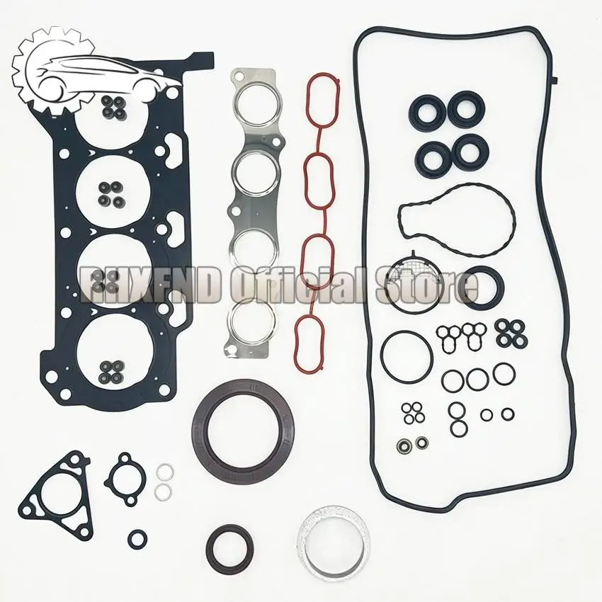 

1ZR 1ZRFE 2ZR 2ZRFAE 04111-37091 50281600 Engine complete Full gasket set kit for Toyota COROLLA Yaris ALTIS Saloon 1.8 L 1.6 L