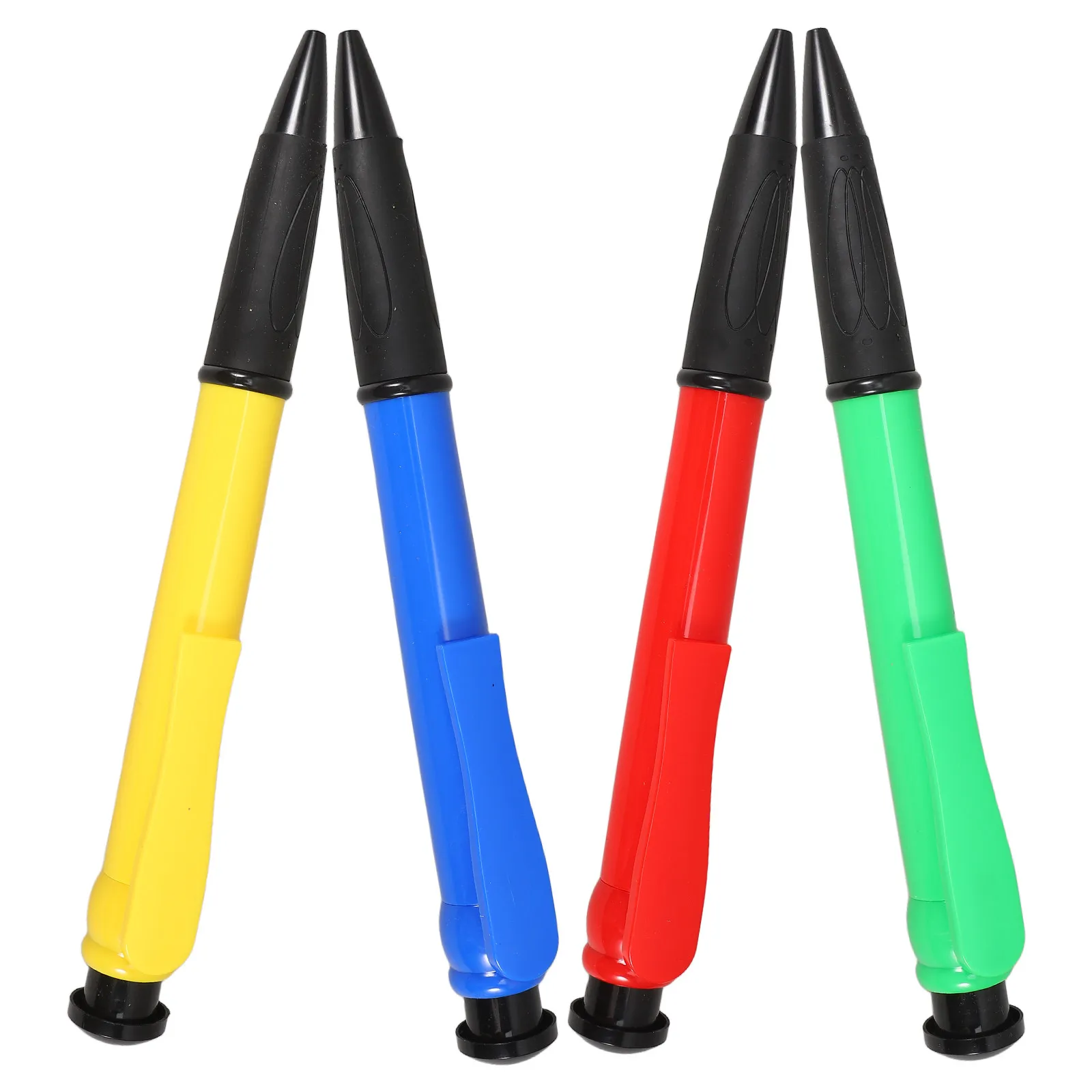 

4Pcs Giant Ballpoint Pens Jumbo Oversized for Kids Party Classroom Stocking Stuffers Cute Cartoon Smooth Writing