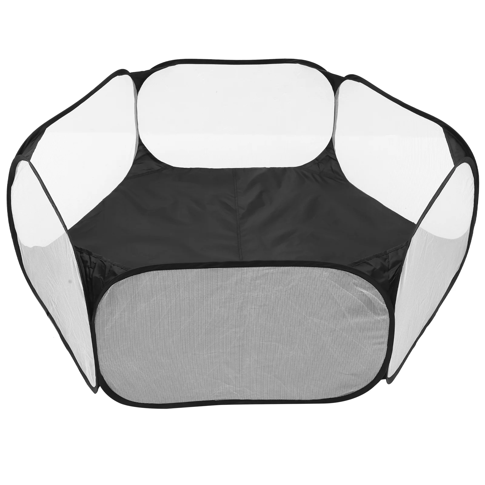 Pet Hexagonal Fence Fold Small Animals Playpen Polyester Multi-function Wear-resistant Baby