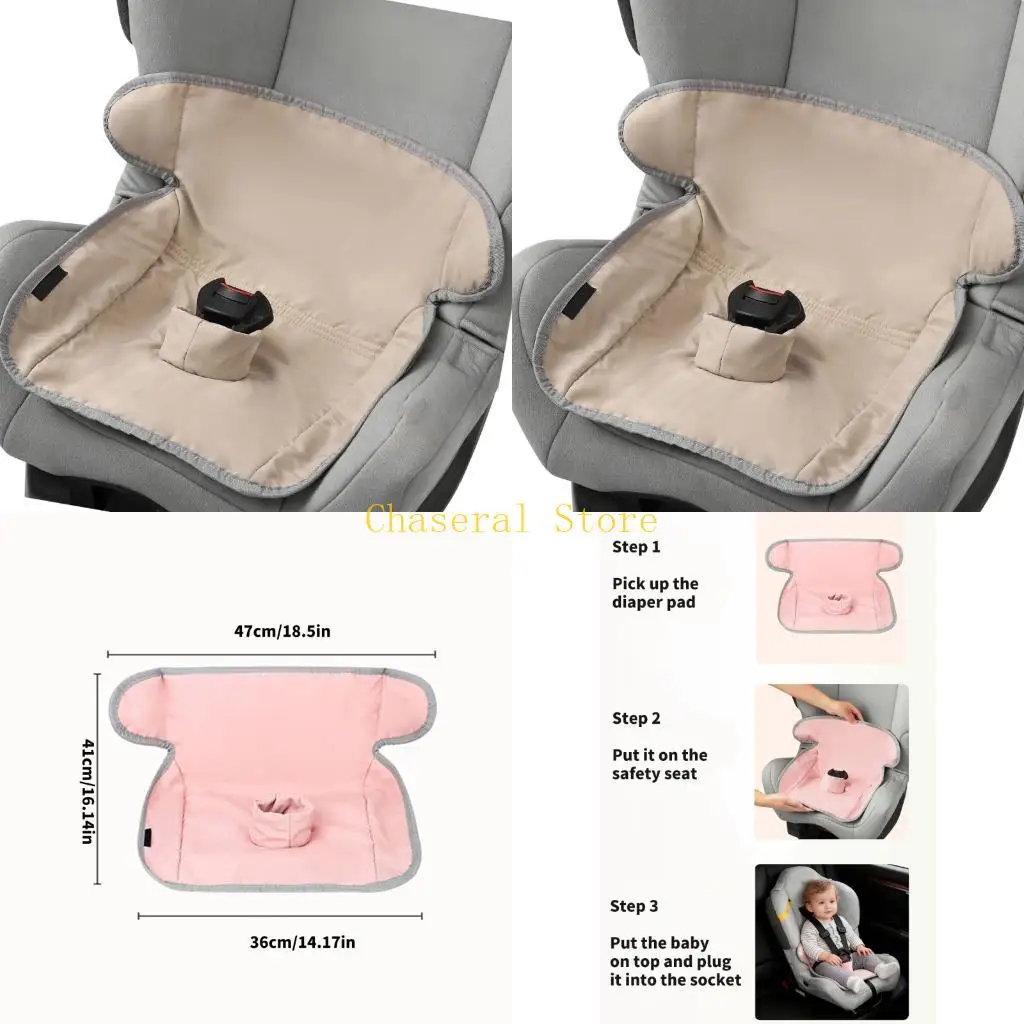 E7CE 360 Degree Coverage Car Liner Waterproof Perfect For Potty Training Phase