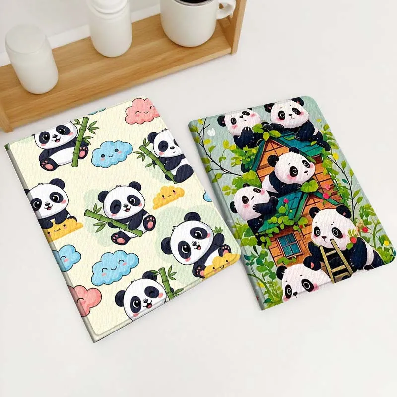 

Cute Panda Tree House For Xiaomi Redmi Mi Poco Pad 2 5 6s 7 7s Ultra Pro Max 14 12.4 12.1 inch Soft Tablet Case Gift