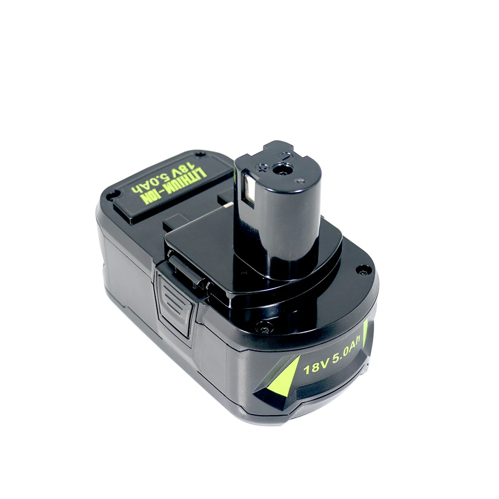 

Аккумулятор Li-ion 18В для RYOBI One+ (P108/P107/P104) 5000 мАч, варианты для ЕС/Великобритании/США, совместим с RB18L50/RB18L20