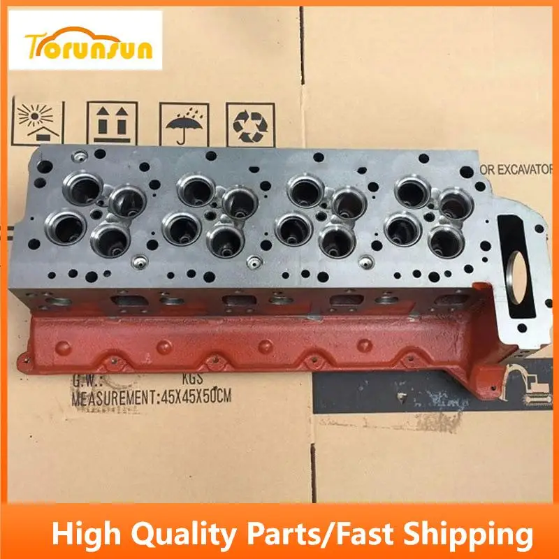 Excavator parts 1101-E0B61 SK210-8 SK200-8 11183-78010 Engine Cylinder Heads J05E Cylinder Head