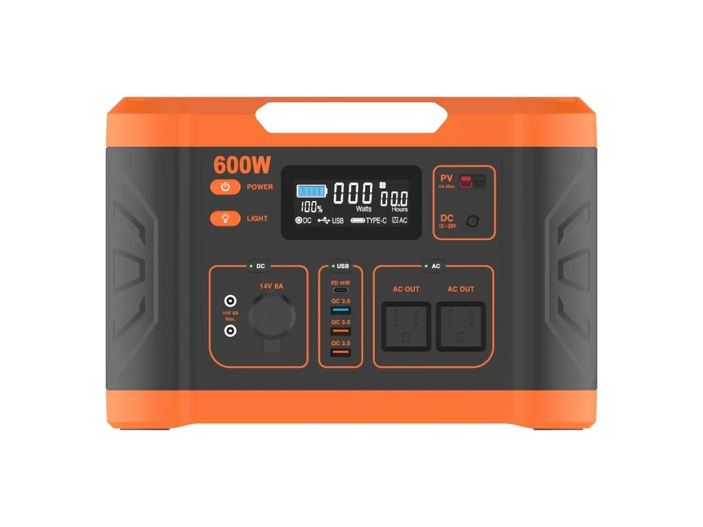 600W all-in-one portable outdoor adventure power station