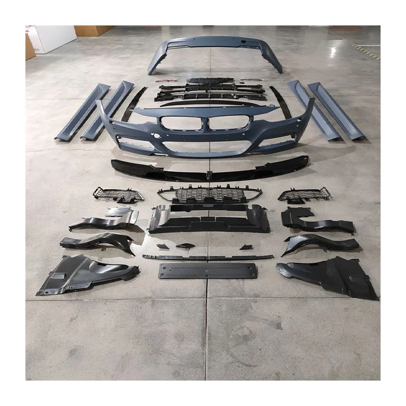 High Quality MT M Sport Style Body Kit Fit for 3 Series F30 2012-2019 Including Front Rear Bumper Auto Exterior Modification Upg