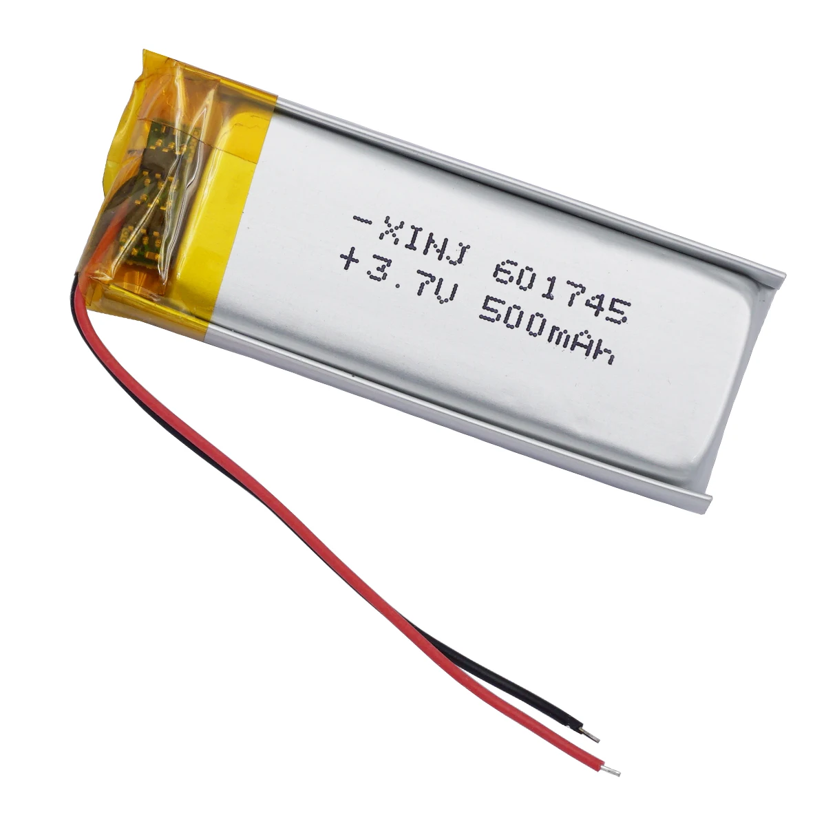 

3.7V 500mAh Rechargeable Li-Polymer Li Lithium Lipo Battery 601745 For MP3 Music Player GPS Sat Nav Car Camera Bluetooth Speaker