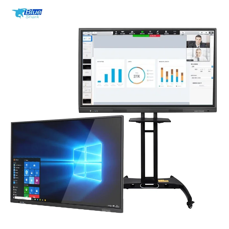 2026 New Factory Direct 50-80 Inch TV Support Bracket Fast Delivery 1200-1620 Mm Height Stand Mount For LCD And Mobile TVs