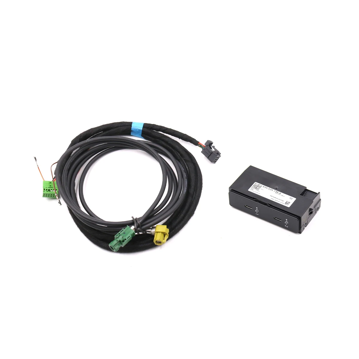 

FOR Audi Q3 F3 TYPE-C & TYPE-C CarPlay Music Smartphone Interface Cable wire Harness 83A 035 736A