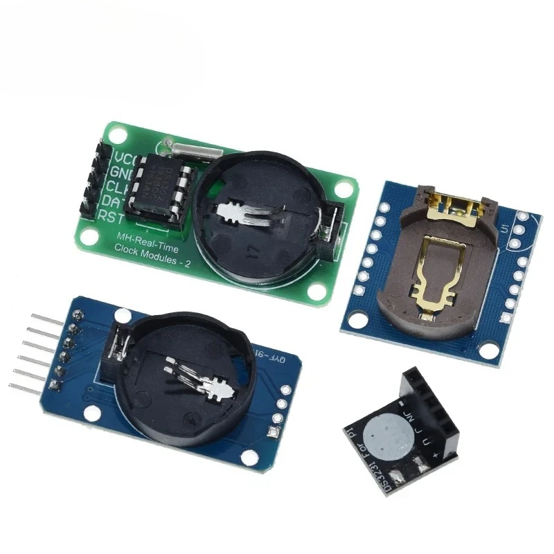 DS3231 AT24C32 IIC Module DS1302 Clock Module DS1307 Memory Module Mini Module Real Time 3.3V/5V for Raspberry Pi