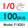 100pcs size  1I0