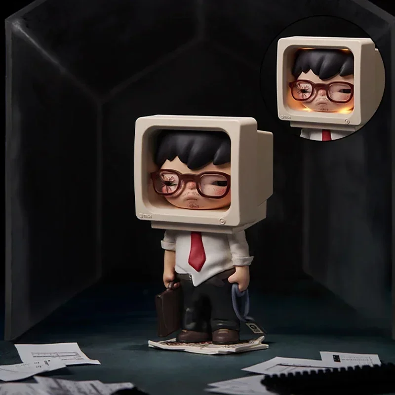 POP MART Hirono TAMED WILDGRASS Serie Mystery Box Echte Blind Box Guess Speelgoed Tas Ornament Beeldjes Home Decor Desktop Poppen