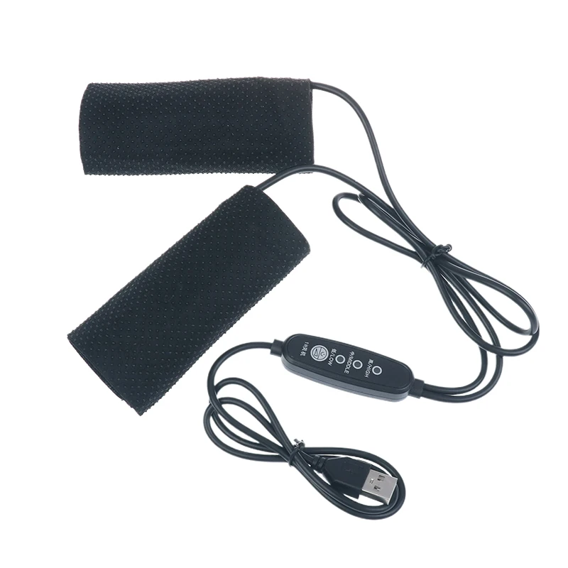 

1Pair 3 Gear Warmer Heated Handgrips Handle Cover 5V 2A USB Electric Motorcycle Heated Handlebar Cover Motorcycle Accessories