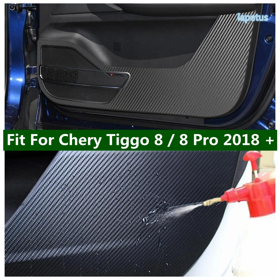 

Inner Car Door Anti-dirty Anti-kick Pad Waterproof Protector Stickers For Chery Tiggo 8 / 8 Pro 2018 - 2022 Interior Accessories