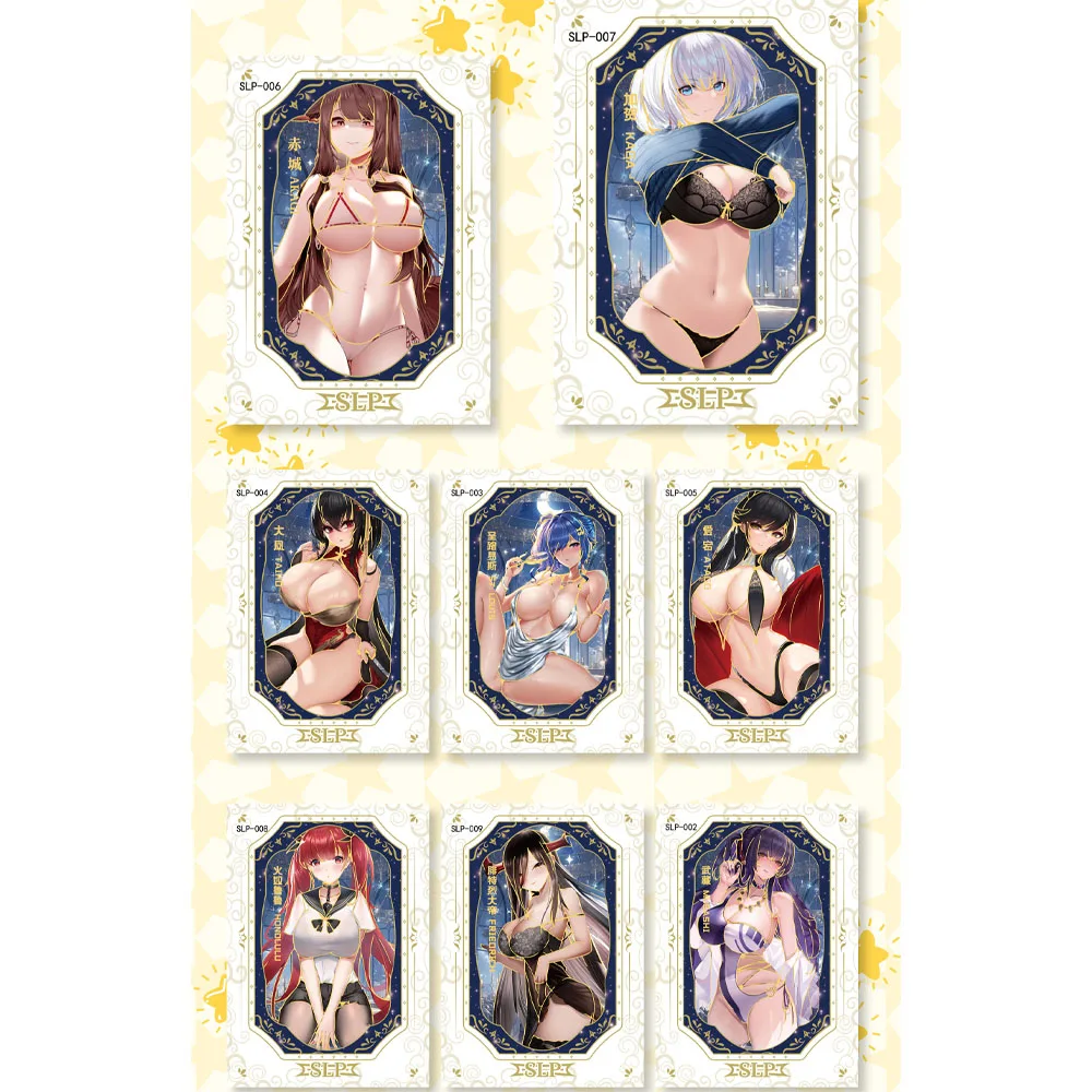 Wholesale Goddess Story Azur Lane Collection Cards Booster Box Tcg Anine Goddess Game Card Child Kids Table Toys For Gift