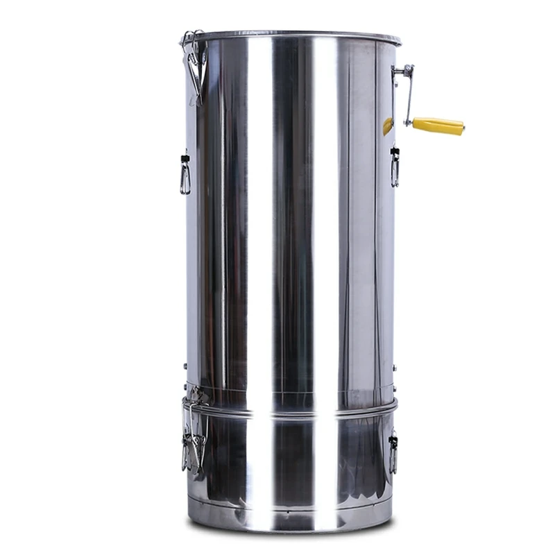 Internal gear honey shaker stainless steel filter integrated, closed gear honey separator household thickened sugar bucket