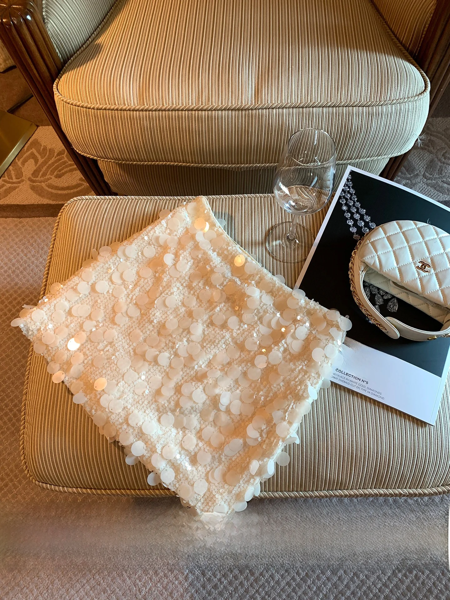 

Юбка YOLI Zhang Yuli с блестящими пайетками, облегающая, короткая, женская, весенняя, универсальная, миди, персикового цвета, А-силуэт