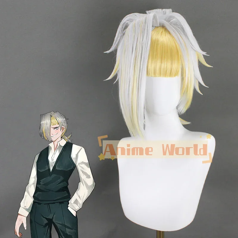 

Limbus Company Kromer Cosplay Wig B Edition Synthetic Hair Halloween Christmas New Year Cos Wig