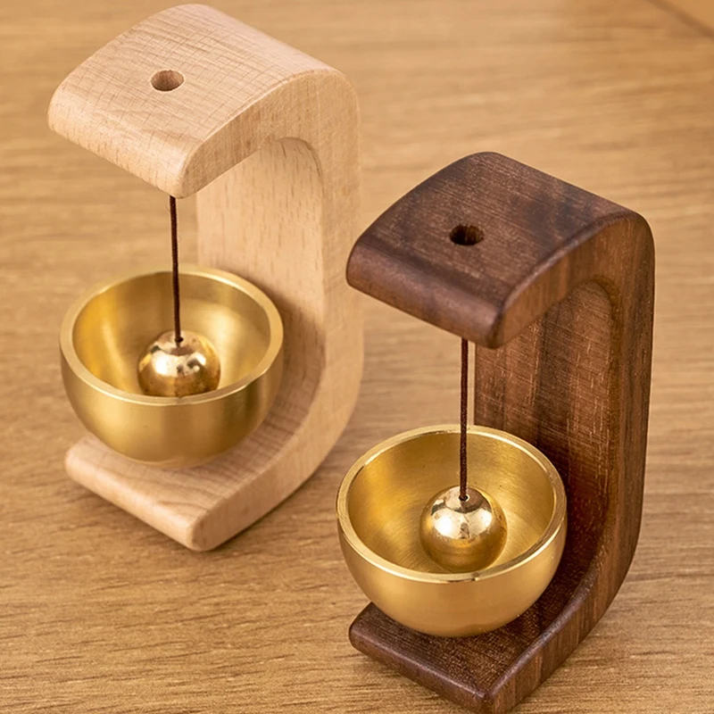 ABRU-Door Bell, Magnetic Wooden Door Bell, Door Reminder Bell, New Chinese Style Decoration