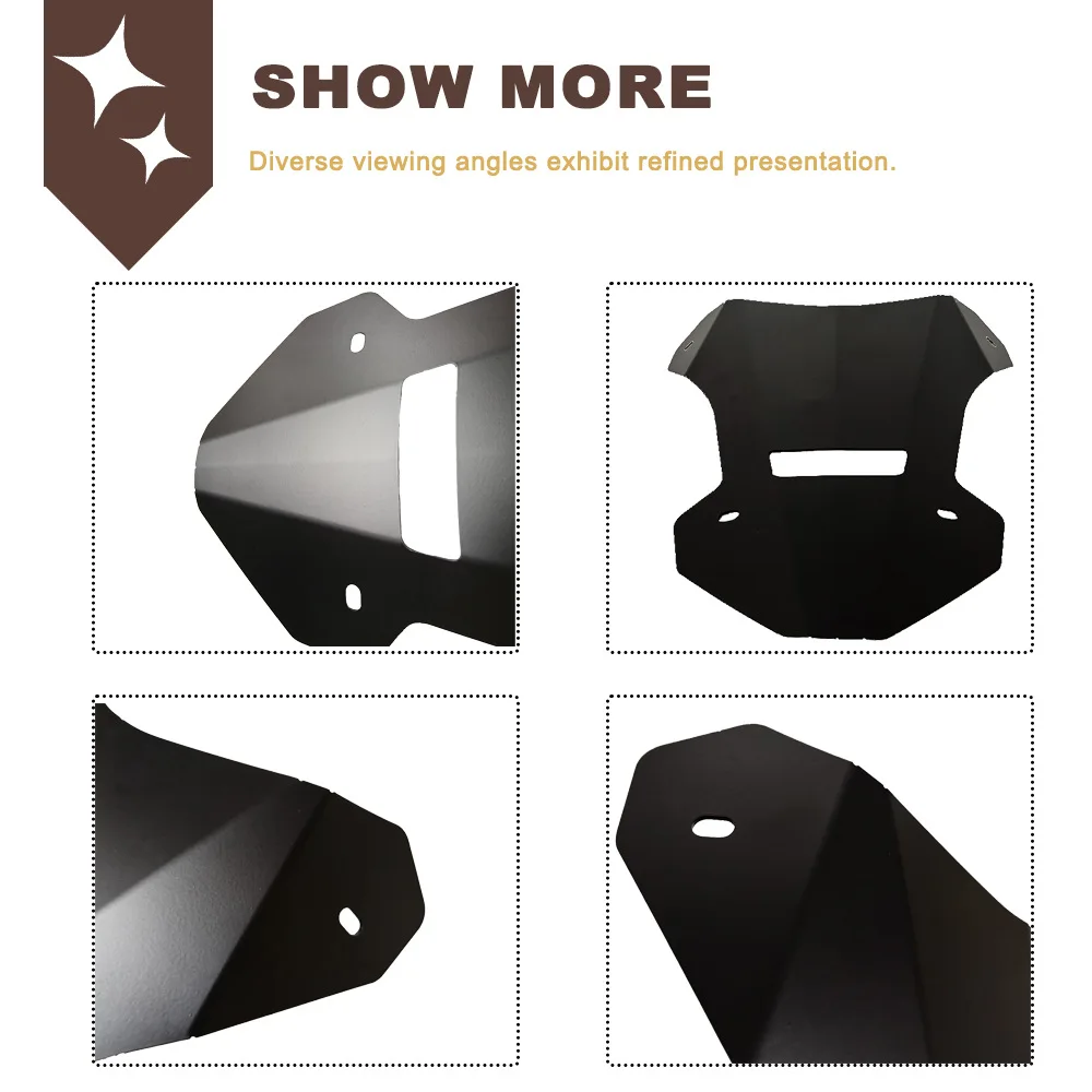 Motorcycle Wind Screen Wind Deflector Compatible with Honda CRF1000L Africa Twin CRF1000L