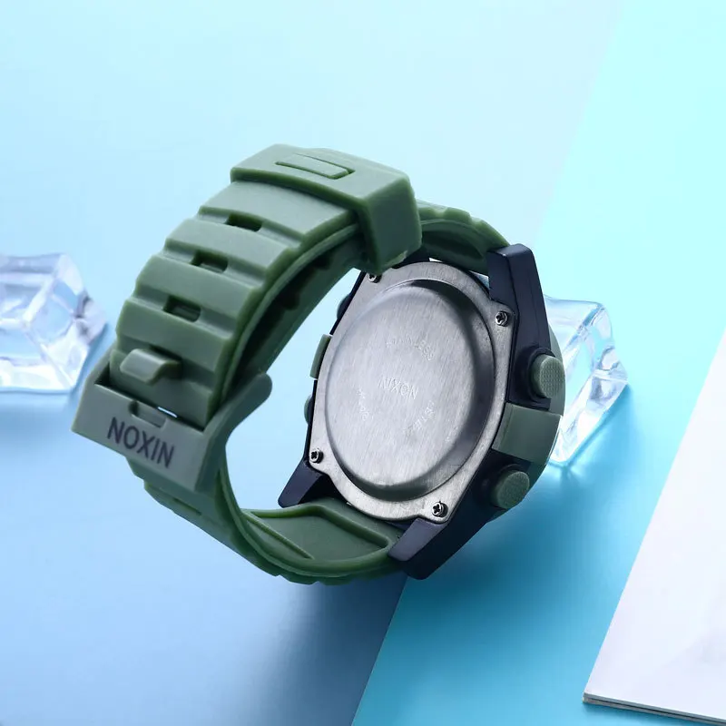 AL-91Relógios para adolescentes, relógios eletrônicos masculinos e relógios eletrônicos à prova d'água para alunos do ensino médio e sênior