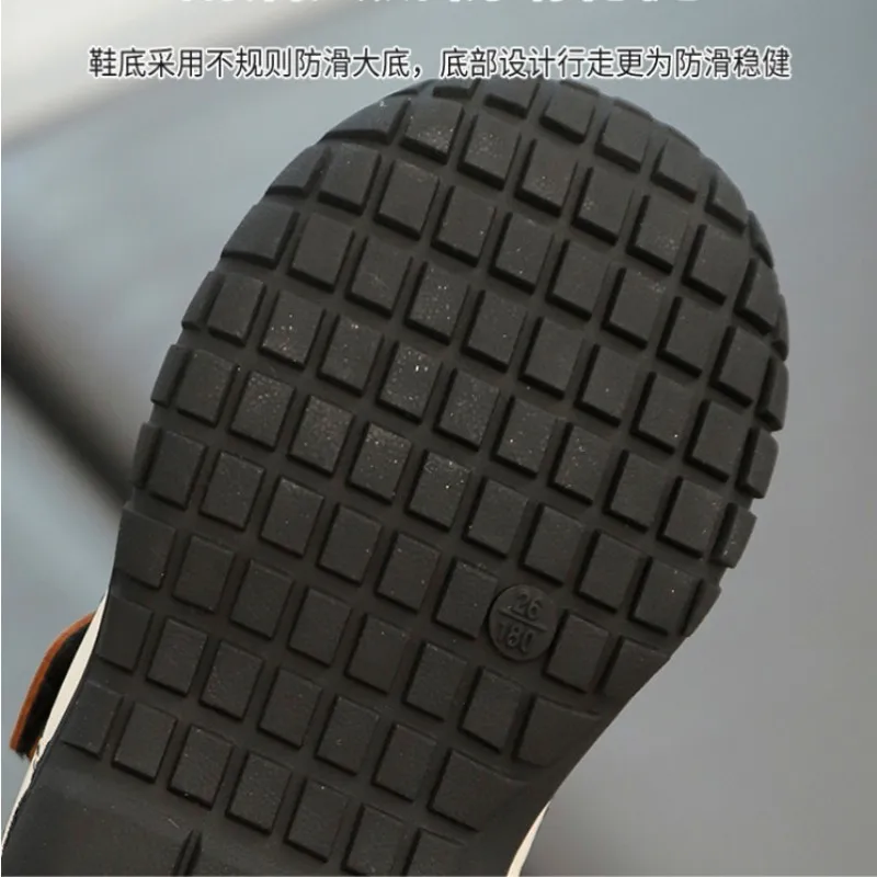 أحذية أطفال محظورة الألوان 2025 خريف جديد للأولاد نعل ناعم مضاد للانزلاق أحذية الجري للفتيات أحذية كاجوال عصرية 26-37 #6