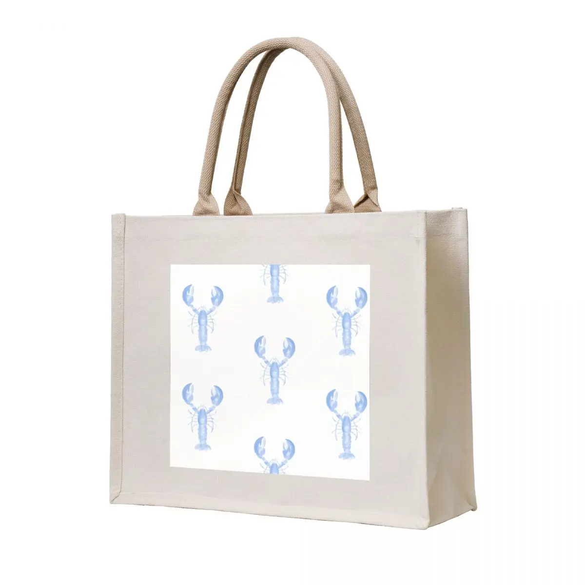 

Blue Lobster Tote Bag Reusable bags Cloth bag Large bags for women Women's shopping bag