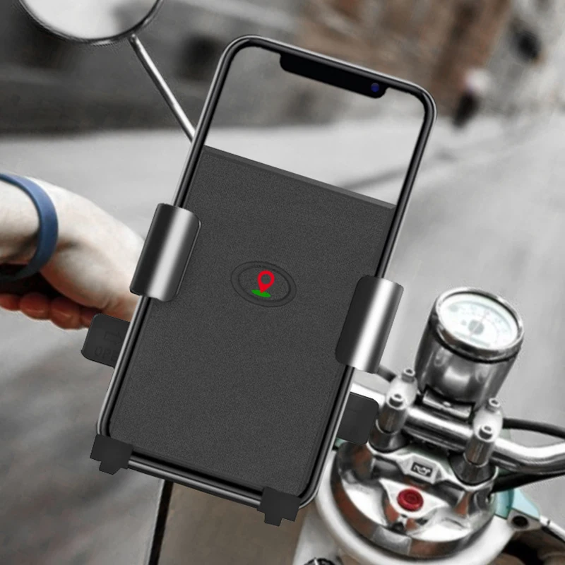 

Универсальный держатель для мобильного телефона для велосипеда, мотоцикла, 4–6,5 дюйма, кронштейн для подставки 360 ° Крепление для просмотра для мотоцикла, велосипеда, автомобиля, GPS, противоударное