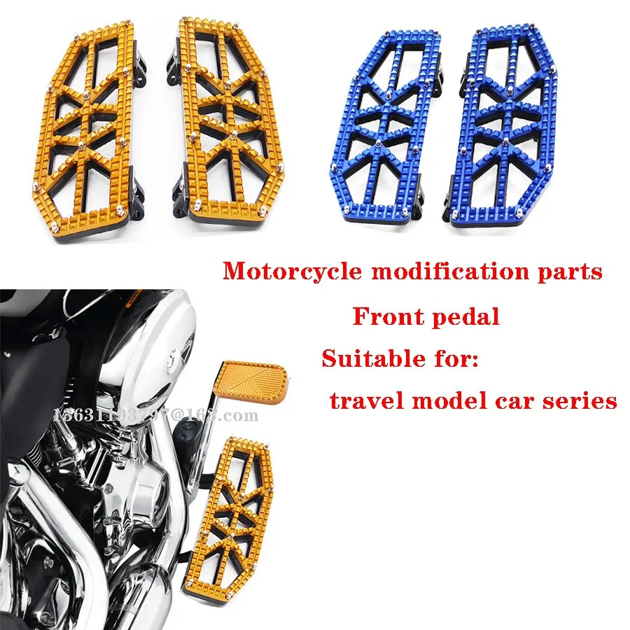 Custom Motorcycle Modification Accessories Custom Travel 14-24 Passenger Pedal Kit