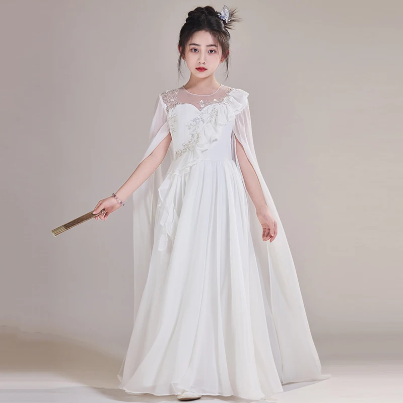 vetements-de-spectacle-traditionnels-chinois-pour-filles-instruments-de-musique-folklorique-d'ete-chœur-super-fee-hanfu