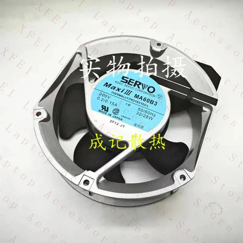 

D FOR Servo MA60B3 172x150x51mm AC200V 32/28 W Cabinet Cooling Fan
