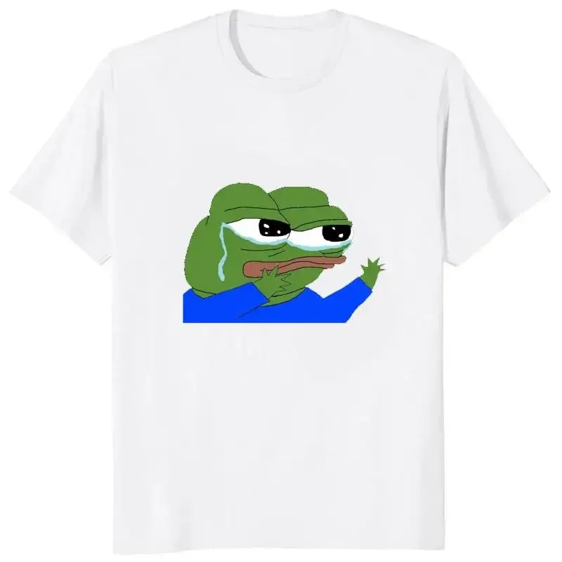 

Funny Cartoon Pepe Weirdcore Frog Graphic T Shirt Unisex Short Sleeve Harajuku Tshirt Summer Casual Black T Shirt Streewear Tees