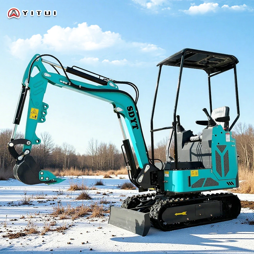 Strumenti insaccatore per carichi pesanti mini escavatore ad alta efficienza per costruzioni e paesaggistiche residenziali Ce Epa Euro 5 personalizzati