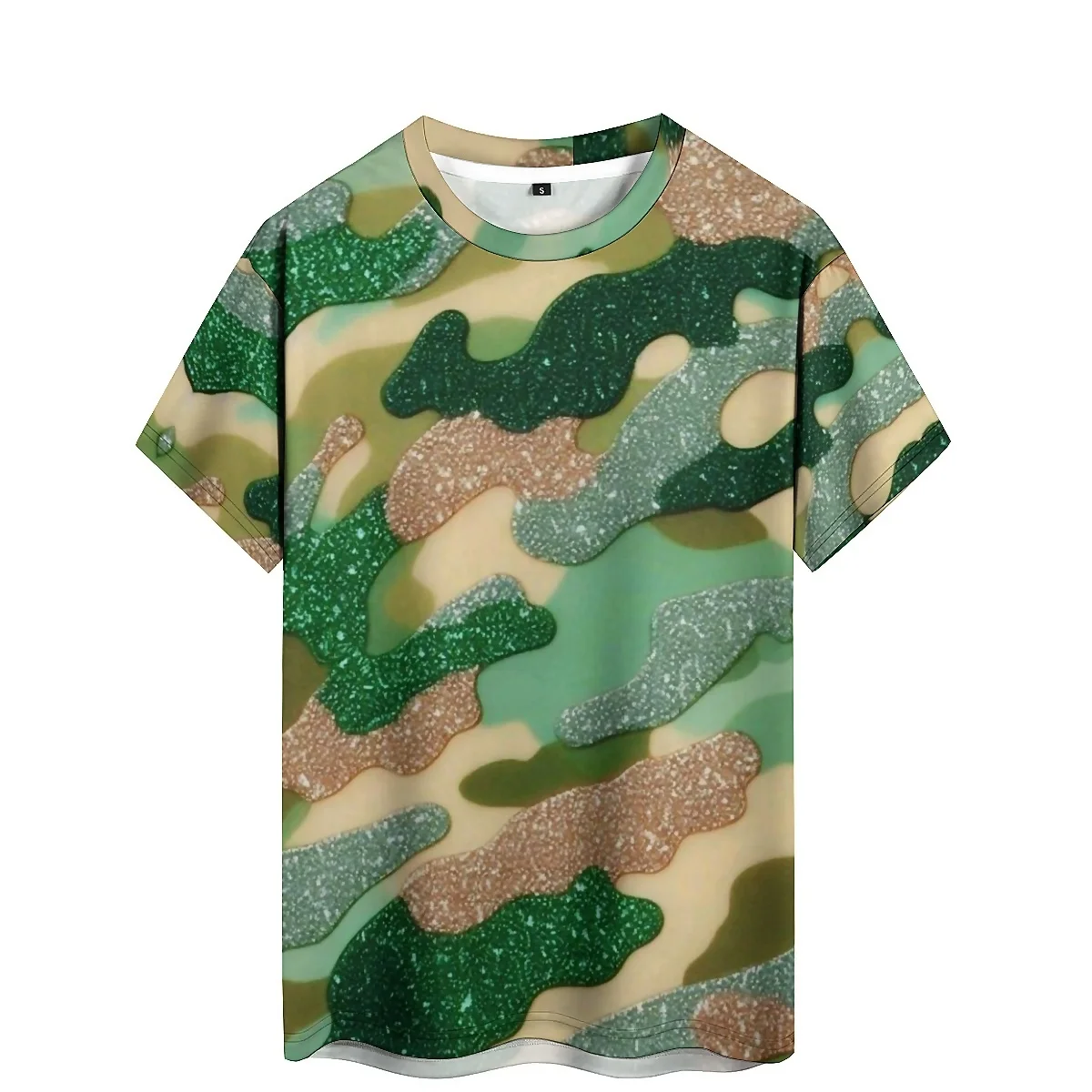 

New Personalized Comfortable Men's 3D Printed Short-Sleeve T-Shirt - Loose Fit Top