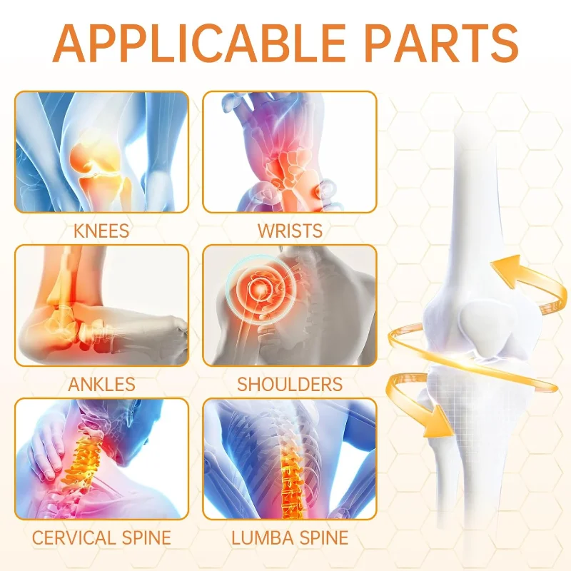 Bienengif-Gelenkcreme, beruhigende Muskel- und Gelenkcreme, Bienengif-Creme für Rücken, Knie, Hände, Hals, Füße, einfach zu bedienen
