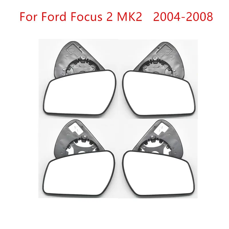 Side Mirror Glass For Ford Focus 2 MK2 2004 2005 2006 2007 2008 Rear View Mirror Lens Automotive Accessories