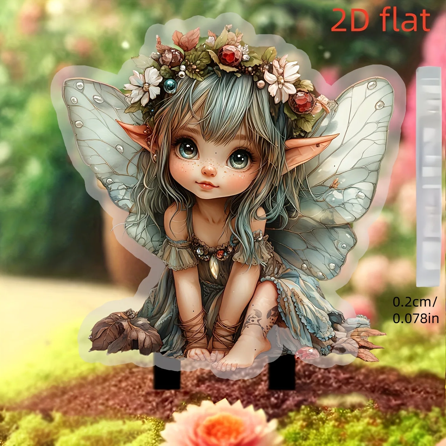 1Pcs Wings Elf Doll…