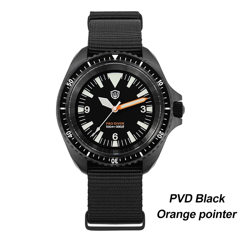 Watchdives WD1980 V3 Vintage Watch VH31 Quartz Movement Stainless