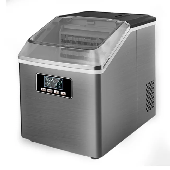 Wholesale portable mini ice maker Automatic ice cube maker machine for home bar counter top